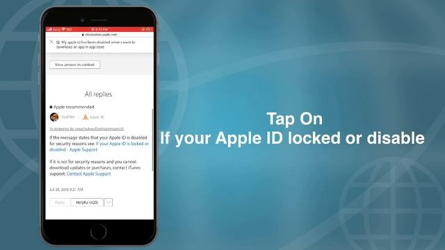 How To Fix Your Apple ID Has Been Disable Or Locked For Security Reasons смотреть онлайн