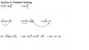 Lincoln Tech Gen Ed 180 College Algebra Week 8   Radical Functions Lecture