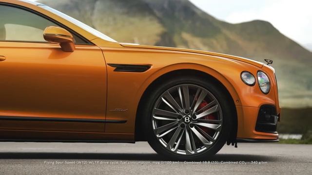 2023 Bentley Flying Spur Speed смотреть онлайн