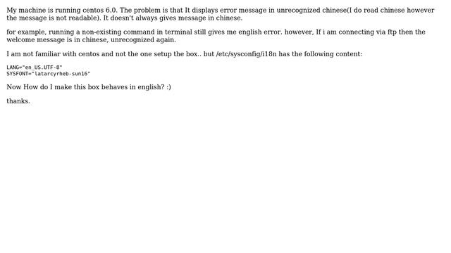 DevOps & SysAdmins: Change linux error message language смотреть онлайн