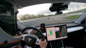 SCCA Pocono TNIA 5-11-21 Session 3 Tesla Model 3 Performance - Helmet Cam