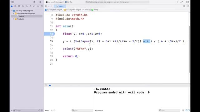 #3.8 | C Programming from Zero to Hero | Expressions | Mathematical Expressions