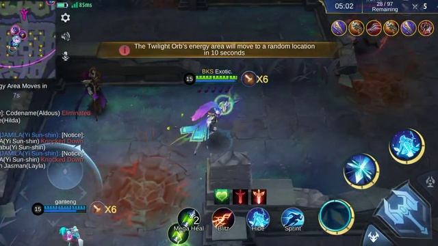 MIYA - 'ATOMIC' | LEGENDARY + MVP 12 KILL! | SURVIVAL MODE | MOBILE LEGENDS