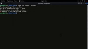 Install Visual Studio Code in any Linux (debian) using .deb package | #vscode #linux #programming