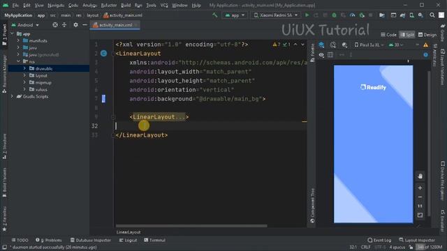 Ebook App UI Design Part - 1 | Android UI Design Tutorial | UiUX Tutorial
