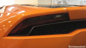Orange Lamborghini Huracan