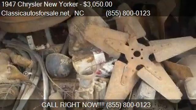 1947 Chrysler New Yorker for sale in , NC 27603 at Classica #VNclassics смотреть онлайн