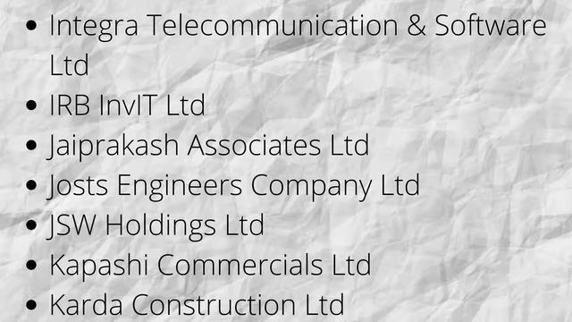 Results on 7th August 21  NSE  BSE  NonPareil Investments