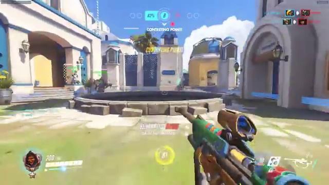 Overwatch - Ana Sleep Dart Basket смотреть онлайн