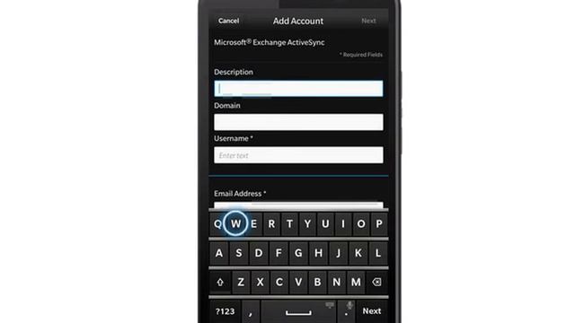 How to setup Exchange email on Blackberry Z30 sync with Outlook смотреть онлайн