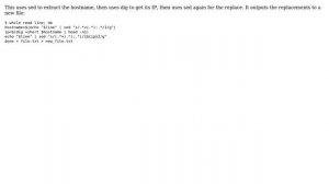 Unix & Linux: Find and replace hostname to ip address within a file (3 Solutions!!)