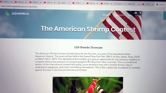 Coming Soon First All American Shrimp Contest at Aquashella and New Discus! смотреть онлайн