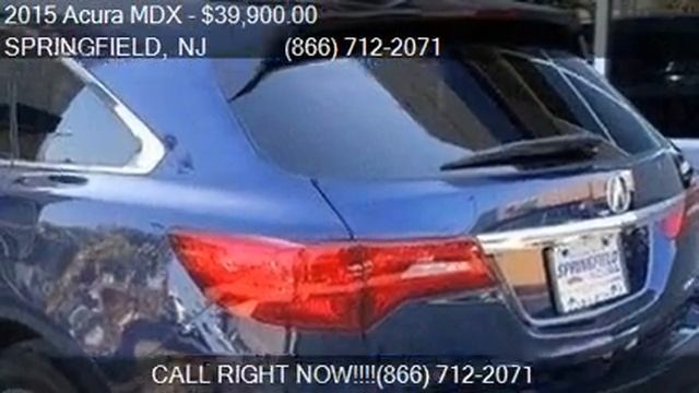 2015 Acura MDX SH-AWD w/Tech 4dr SUV w/Technology Package fo смотреть онлайн
