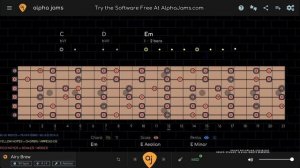 Melodic Rock Jam_ Modern Guitar Backing Track In E Minor (84 BPM)