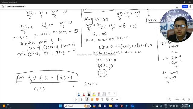 3-D Geometry #boardexam # 5 MARKS QUESTION #mathematics #cbseclass12#JAC board