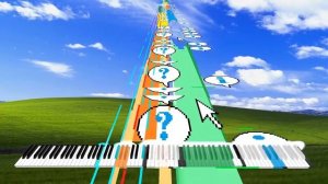 Black MIDI Music using ONLY Sounds from Windows XP & 98