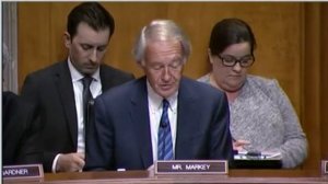 Sen. Markey Calls Out Trump Over Ukraine While Seated Next To Cory Gardner