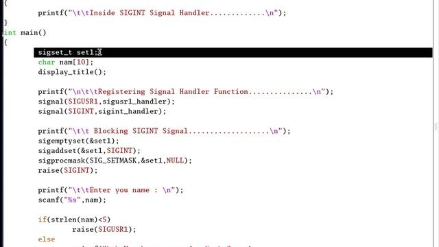 Practical Programs 3 | Linux | C Language | Embedded Systems