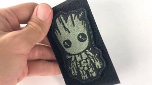 Шеврон Грут, нашивка на липучке