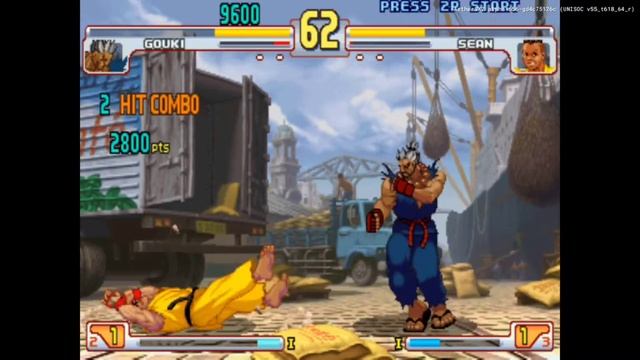 [AetherSX2 on Powkiddy X18S] Street fighter III 3rd strike (Playstation 2) смотреть онлайн