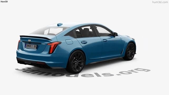 Cadillac CT5 V Blackwing 2024 3D Model By 3DModels.org