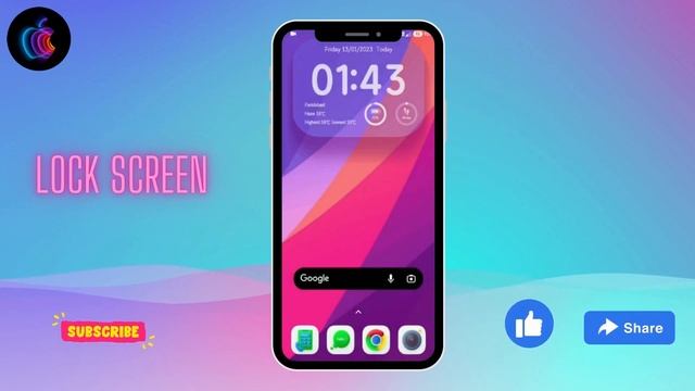 Brand new iphone 14 theme for miui 12 and miui 13 devices 🔥🔥 || смотреть онлайн