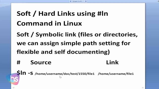 Linux tutorial for beginners | Linux soft and hard links | UNIX tutorial for beginners | harisystem