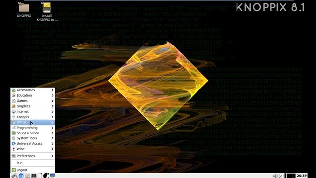 Linux Knoppix смотреть онлайн