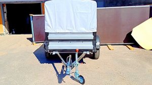 Курганский прицеп "Крепыш" с высоким тентом