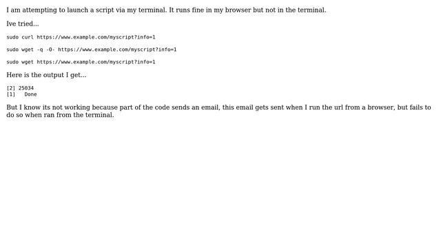 Ubuntu: How to run a web url script in a terminal? смотреть онлайн