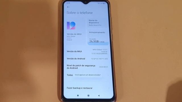 Como Ativar e Desativar o Modo Desenvolvedor no Celular Xiaomi Redmi Note 8 PRO смотреть онлайн