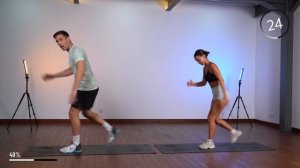 30 MIN CARDIO HIIT WORKOUT - ALL STANDING - Full Body, No Equipment, Home Workout