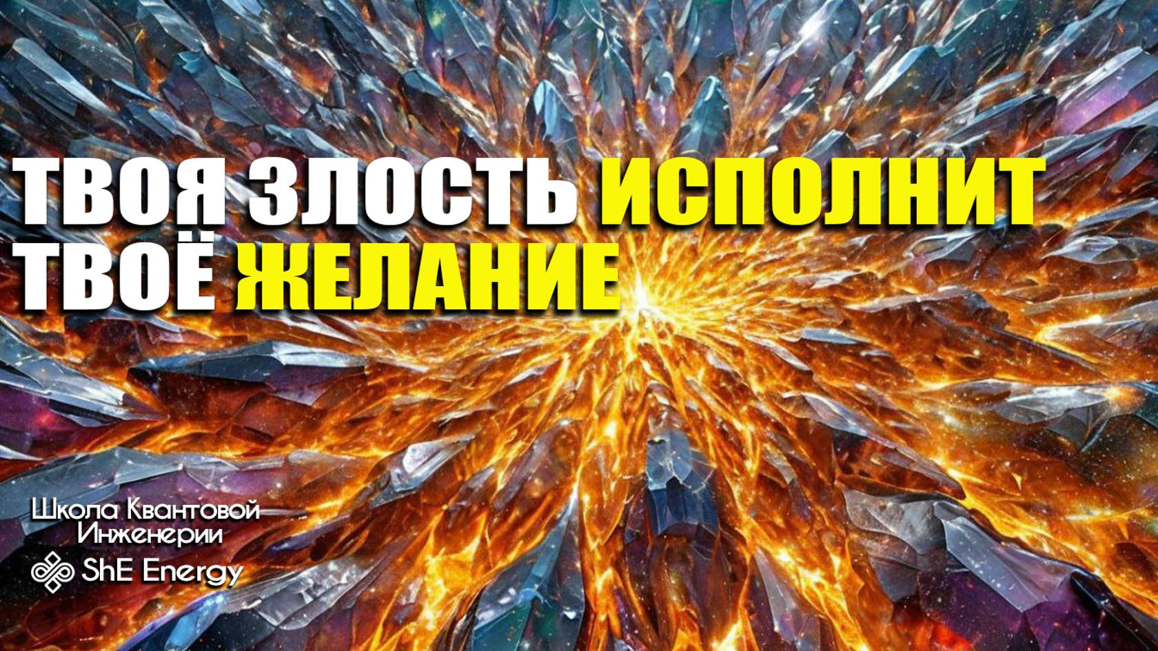 2. Медитация на сохранение энергиии ваших негативных эмоций для исполнения желаний с её помощью.