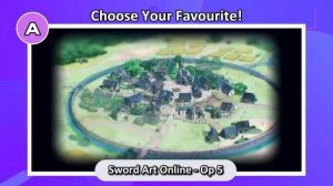 SAVE ONE ANIME OPENING ✅❌ [BOYS VS GIRLS EDITION ]