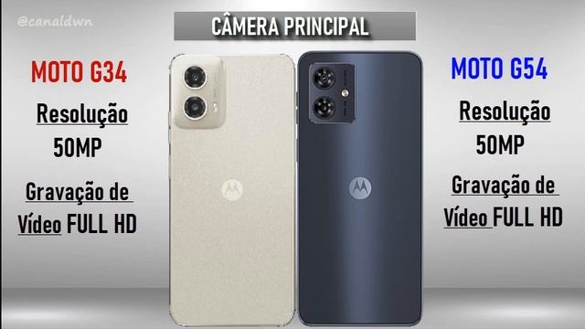 MOTO G34 5G VS MOTO G54 5G COMPARATIVO, QUAL COMPRAR ? 📱 @canaldwn смотреть онлайн