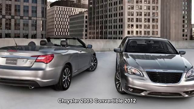 254. Chrysler 200S Convertible 2012 лучшие фото