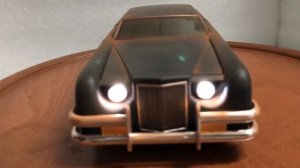 "The Car" 1977 Horror Movie FINAL DIRTY SCENE 1/18 AutoWorld Diecast