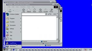 you are idiot virus in Windows 98