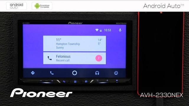 How To - Android Auto on Pioneer AVH-NEX in dash Receivers 2017 смотреть онлайн