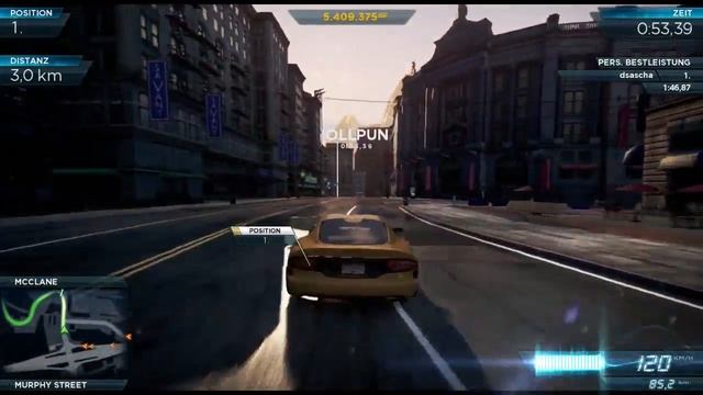 Need for Speed Most Wanted Dodge Viper SRT Race Xbox 360