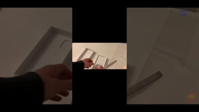 Unboxing iPhone 12 white color 128gb aesthetic