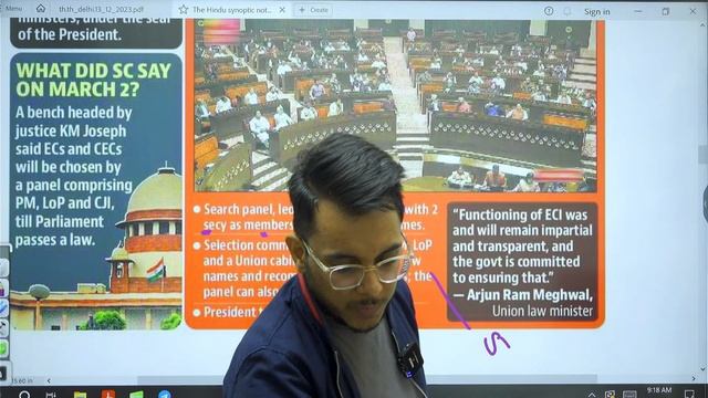 The Hindu Newspaper Analysis | 13 December 2023 | Daily Current Affairs Analysis UPSC IAS