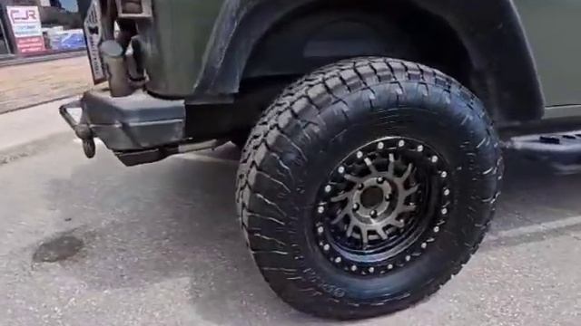 CJR PERFORMANCE JEEP WRANGLER BLACK RHINO WHEELS