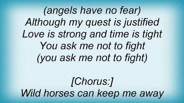 Sylver - Wild Horses Lyrics смотреть онлайн