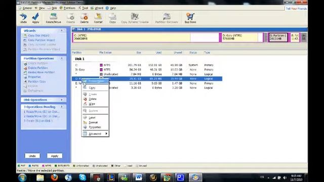 EASEUS Partition Master
