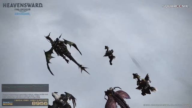 FF XIV Heavensward Benchmark - DirectX 11 - High Laptop Preset - Intel i7 4770K + GTX 1070 смотреть онлайн