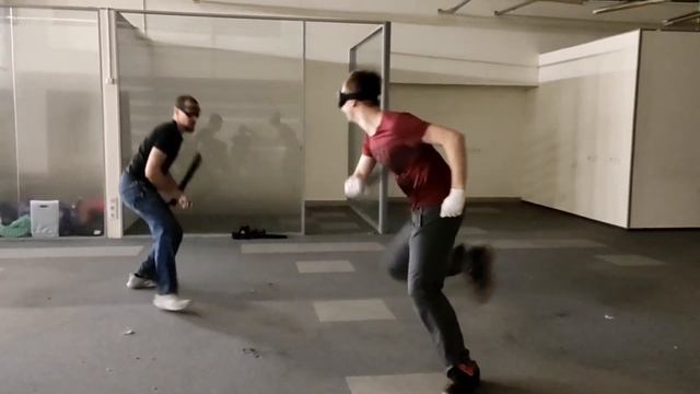 Рубящий в стопу. Нестандартная техника. Мачете АСТ. смотреть онлайн