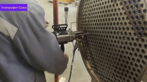 Вварка труб в трубную доску