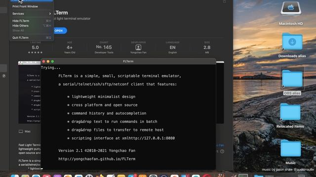 FLTerm Fast Light Terminal Emulator Developer Tools App [MAC] Basic Overview - Mac App Store смотреть онлайн