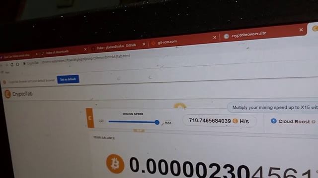 cryptocurrency mining: crypto tab browser using Asus N580 VD, i7-7700 HQ, 2.8 GHz boost 3.8 GHz 202 смотреть онлайн